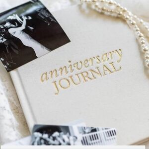 NIP Ivory Anniversary Journal for couples